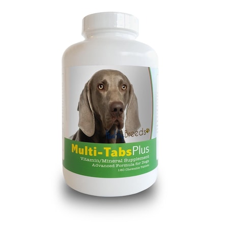 Healthy Breeds Weimaraner Multi-Tabs Plus Chewable Tablets, 180PK 840235140863